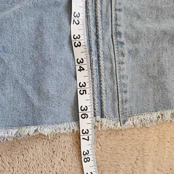 Denim Maxi Skirt - Picture 4 of 7